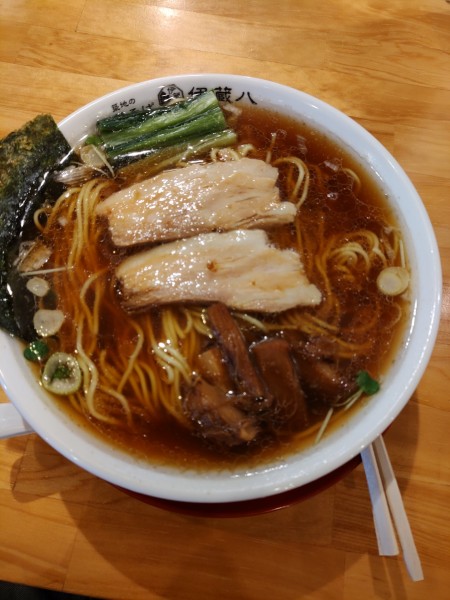 「中華そば(大)790円」@築地の中華そば 伊蔵八の写真