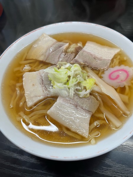 「チャーシュー麺（細麺）」@食堂なまえの写真