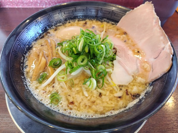 「味噌らあめん　＋味玉：サービス券」@豊潤らあめん  三代目 紀守の写真