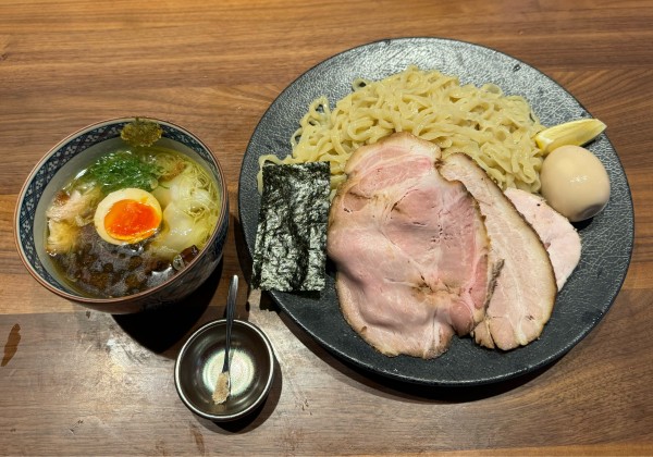 「淡麗特製つけ麺（塩）」@自家製手もみ麺 鈴ノ木の写真