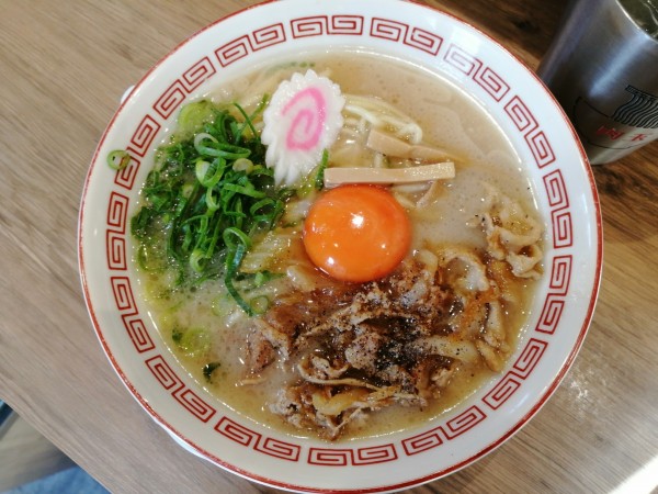 「肉玉中華そば」@肉玉中華そば 轟 名駅店の写真