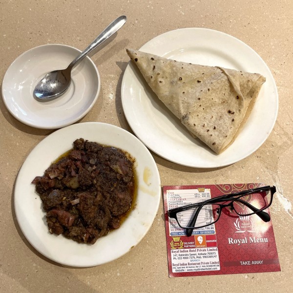 「Royal Matton Chaap, RumaliRoti」@Royal Indian Hotelの写真