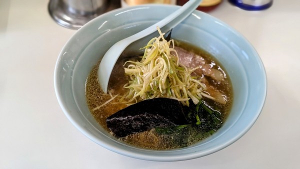 「ネギラーメン（小）（750円）」@ラーメンショップ 北上店の写真
