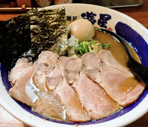 「特製鬼煮干しそば」@濃厚煮干しそば 麺匠 濱星 日吉店の写真