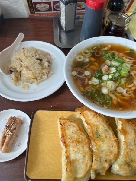 「満腹セット」@陽気軒の写真