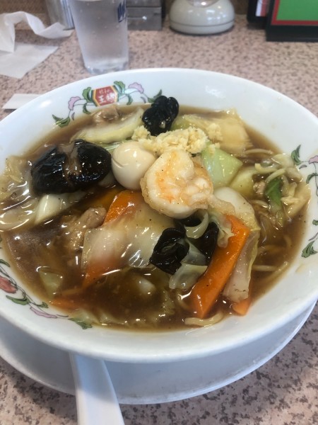 「五目あんかけラーメン　750円」@餃子の王将 高前バイパス小八木町店の写真