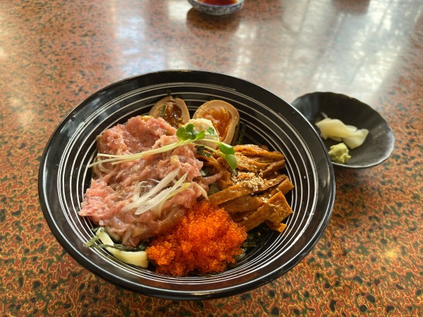 「ちらし麺竹」@鮮魚鶏出汁麺 沢むらの写真