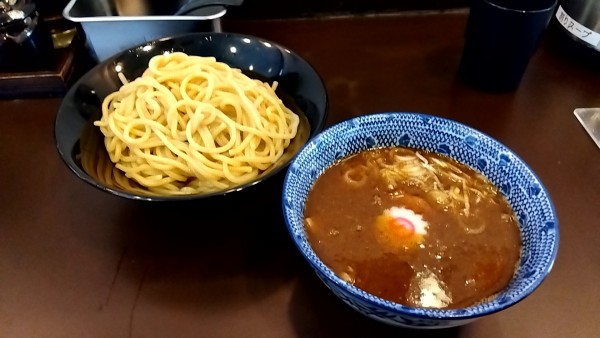 「濃厚つけ麵　中盛（９５０円）」@麺屋 ながとみの写真