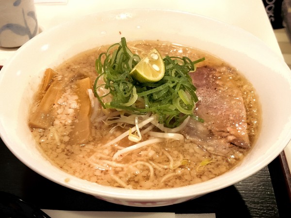 「柚子ラーメン(チャーシュー丼)セット」@英多朗の写真
