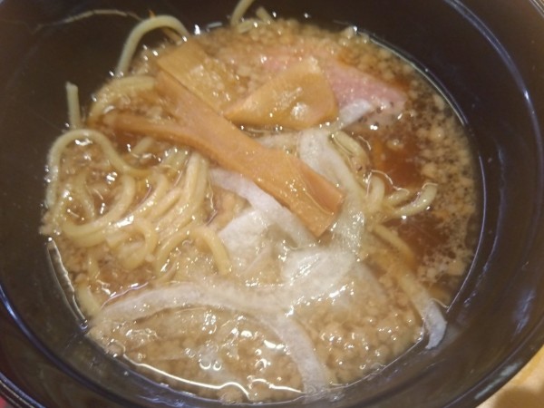「（季節限定）新潟背脂醤油ラーメン¥460」@スシロー 浦和美園店の写真