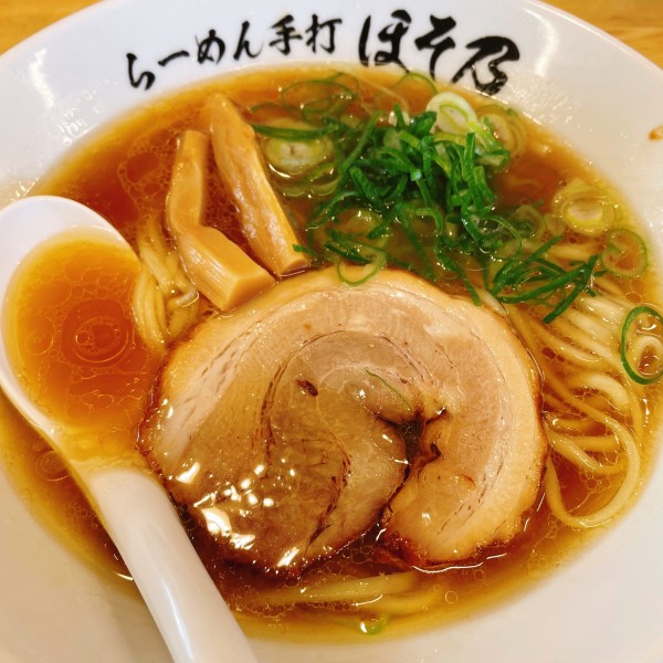 「らーめん 760円」@らーめん手打 ほそ乃の写真