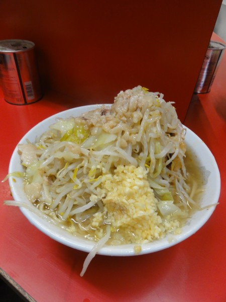 「小豚700円全部」@ラーメン二郎 三田本店の写真