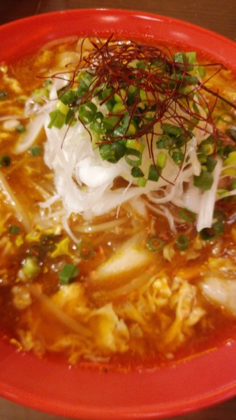 「酸辣ラーメン」@中華酒場 幸心の写真