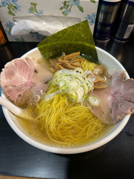「塩ラーメン」@一条流がんこ総本家分家四谷荒木町の写真