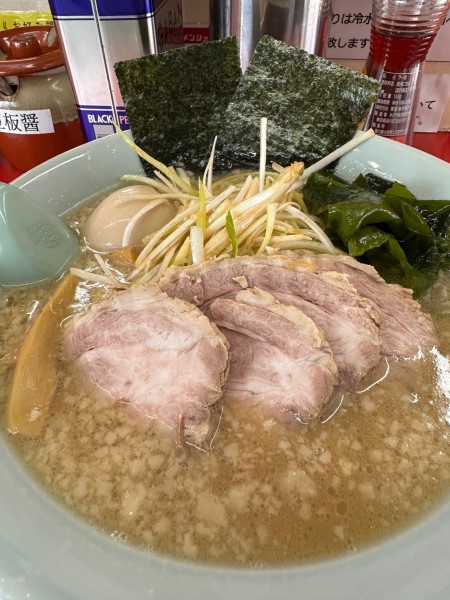 「ネギチャーシューメン」@ニューラーメンショップ 扇橋店の写真