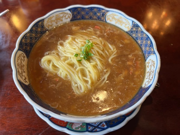 「ランチ　フカヒレそばセット2500円」@天祥 中野店の写真