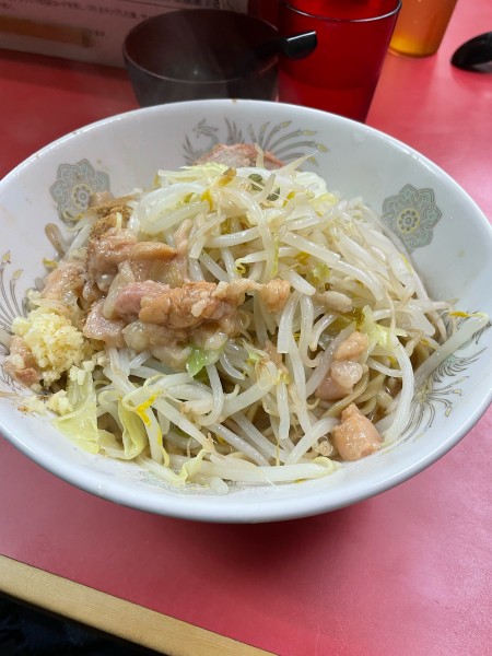 「汁なしラーメン」@ラーメン二郎 環七一之江店の写真