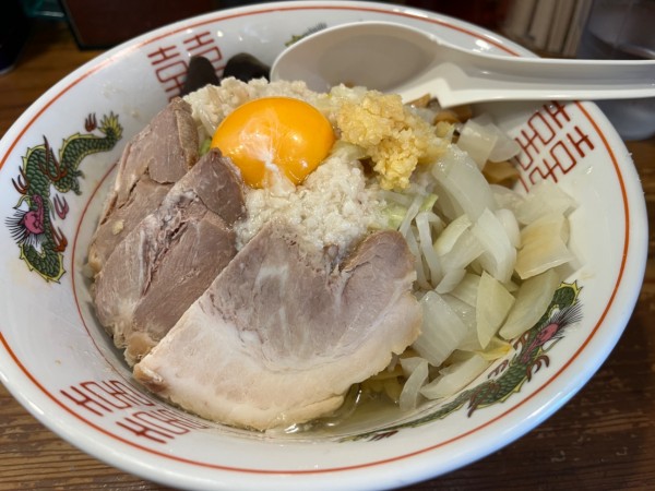 「油麺」@ら〜めん ぽっぽっ屋 晴海トリトン店の写真