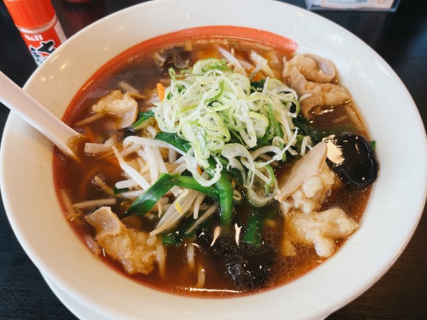 「もつらーめん（790円）」@幸楽苑 土浦小松店の写真