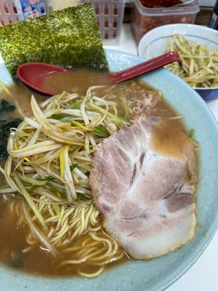 「ねぎみそ 中 味ネギ」@◯つばき食堂の写真