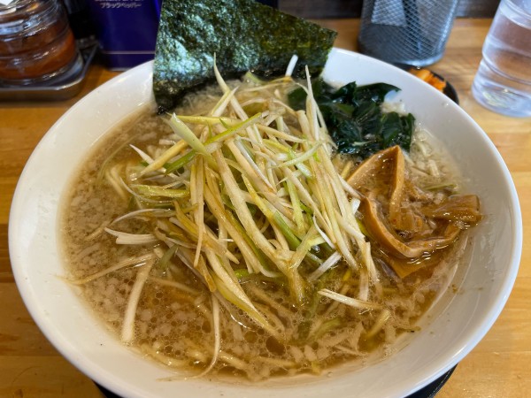 「ネギラーメン」@ラーメンショップ椿 玉川店の写真