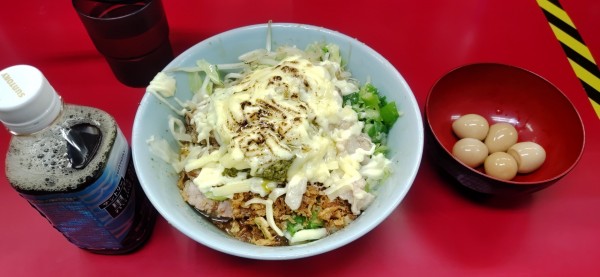 「【限定コール】タナベーゼ」@ラーメン二郎 中山駅前店の写真