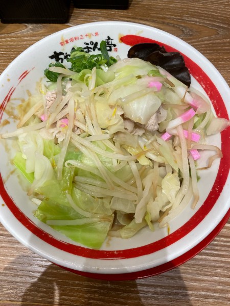 「近江ちゃんぽん汁なし」@ちゃんぽん亭総本家 新栄店の写真