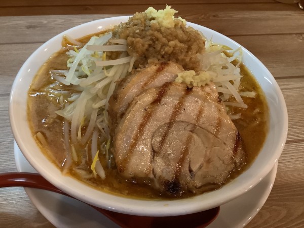 「G系ラーメン小830円＋味噌味100円」@麺ゃ花ょの写真