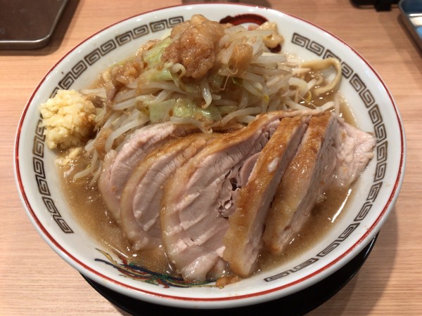 「小ぶた(全増し) 1100円」@ラーメン豚山 与野本町店の写真
