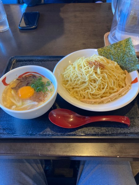 「塩つけ麺　900円　大盛り無料」@7福神 壱の写真