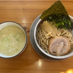 つけ麺　大盛り　塩