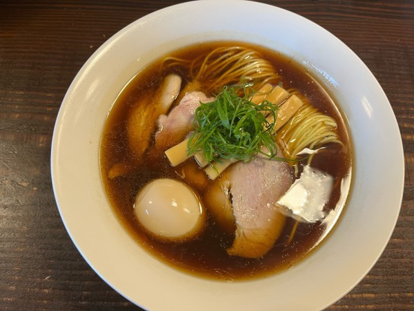 「醤油煮干しそば」@龍馬軒の写真