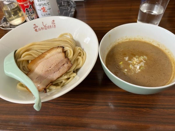 「濃厚魚介豚骨つけ麺」@みしまの写真