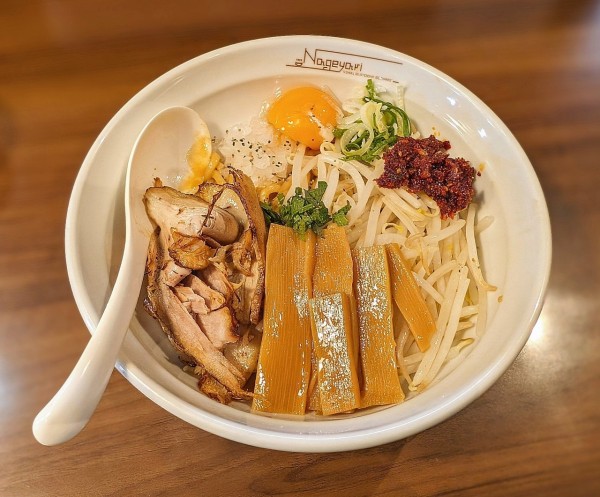 「海老辛味噌まぜそば【限定】」@らーめん Nageyariの写真