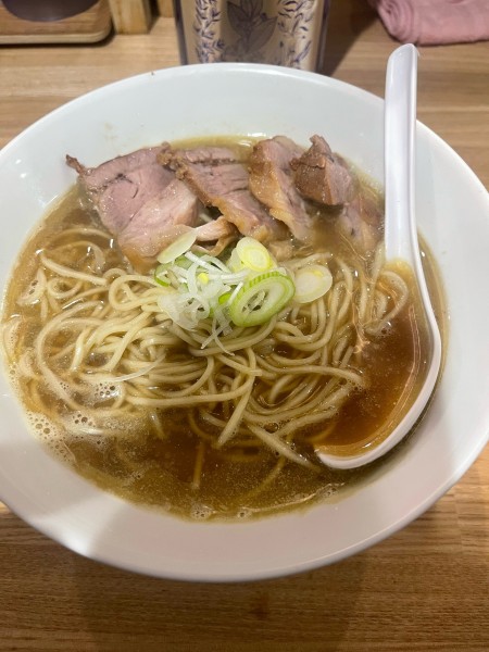 「肉そば(小)」@自家製麺 伊藤 神田店の写真