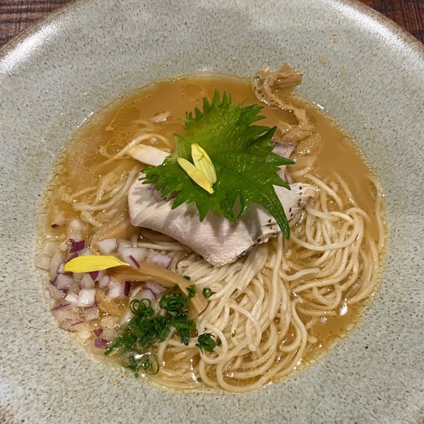 「雲丹のそば1200円」@与しおかの写真