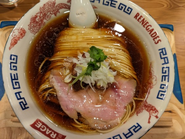「ネオ軍鶏そば」@麺尊RAGE 麻布台ヒルズの写真
