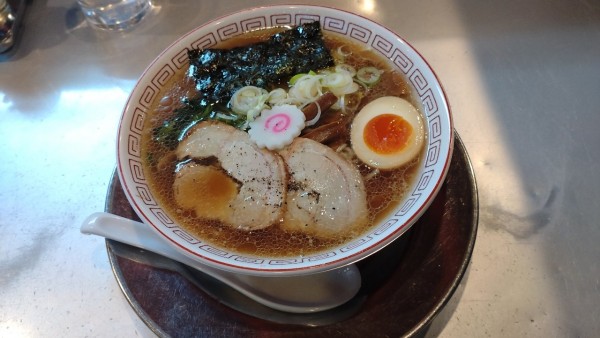 「中華そば竹下食堂」@らあめん花月嵐 南流山駅前店の写真