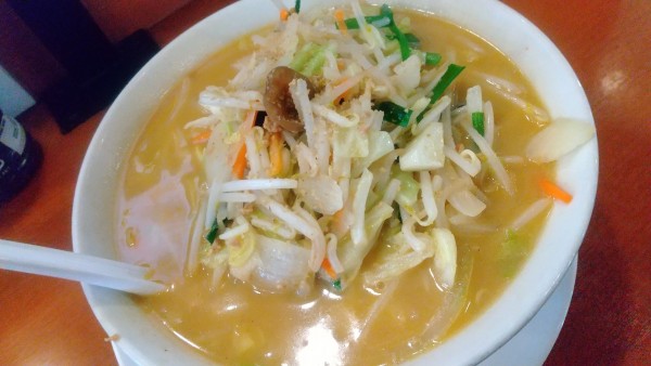 「味噌野菜タンメン」@幸楽苑 水戸末広店の写真