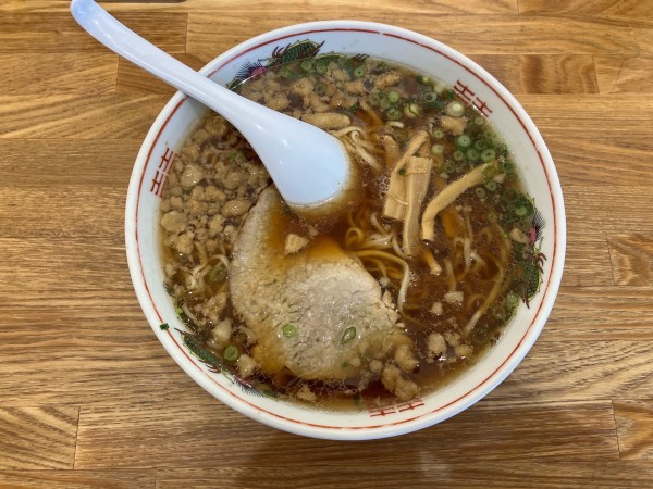 「中華そば」@中華そば 朱の写真