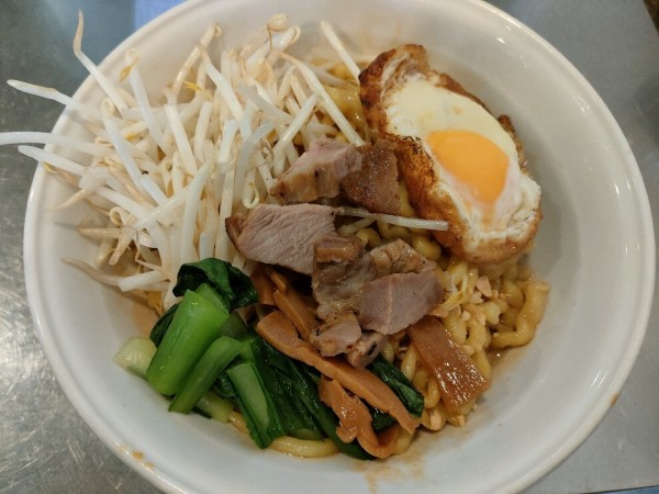 「汁なし中盛り1000円」@つけ麺・汁なし専門店 R 中村店の写真