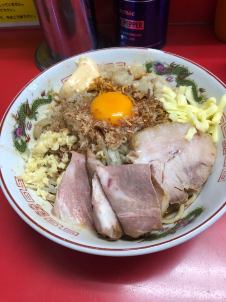 「まぜそば　大盛り」@ジャンプの写真