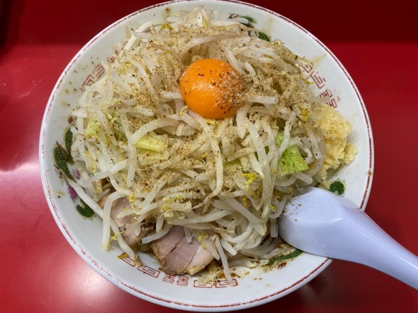 「まぜそば¥950。煮干変更¥50。」@赤ひげラーメンの写真
