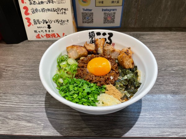 「肉入り台湾まぜそば」@麺屋こころ 蕨店の写真