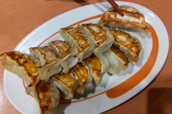 「ダブル餃子「極」500円」@幸楽苑 寒河江店の写真