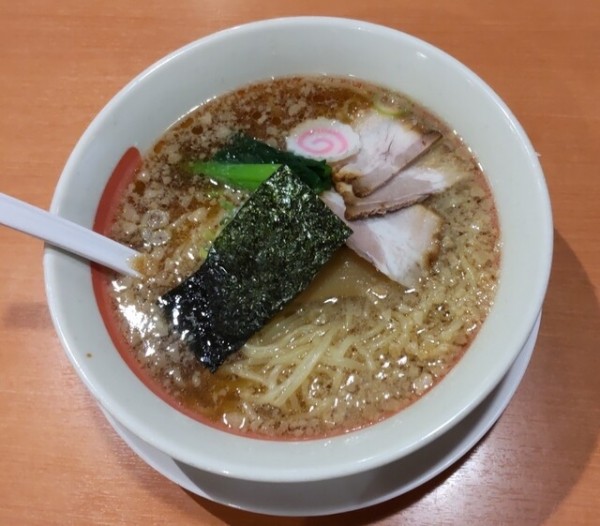 「背脂中華そば700円」@幸楽苑 寒河江店の写真