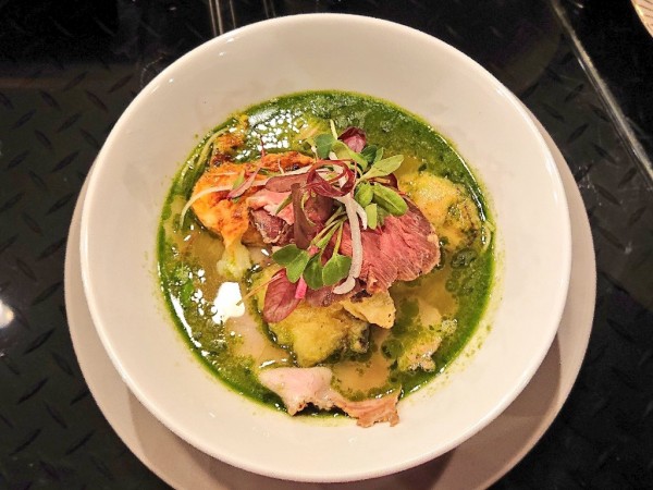 「YoY2023第2位：カキとバジルの塩ラーメン」@トーキョーニューミクスチャーヌードル 八咫烏 CHIKARABOの写真