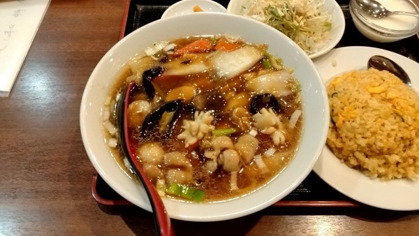 「五目湯麺_850円」@中国飯店 福來門の写真
