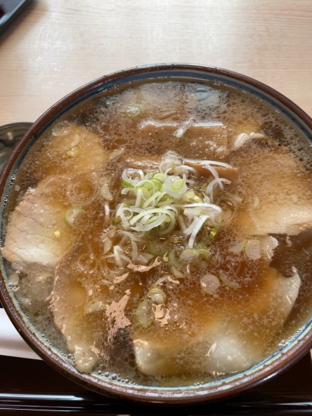 「チャーシューワンタンメン」@ワンタンメンの満月 酒田本店の写真