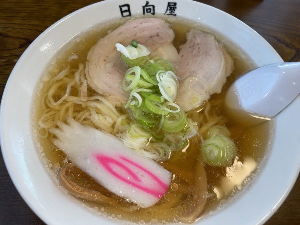 「ラーメン」@青竹手打ちラーメン 日向屋の写真